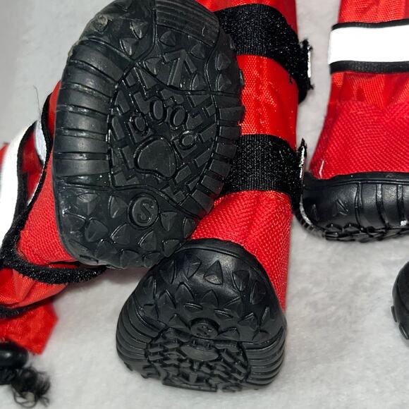 Dog Shoes, Waterproof Dog Boots, Warm Lining Nonslip Rubber Sole for Snow Winter - Picture 3 of 10